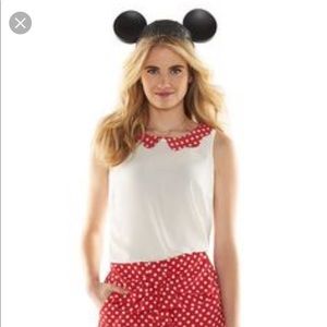 Lauren Conrad Disney Minnie Mouse Top/Shorts